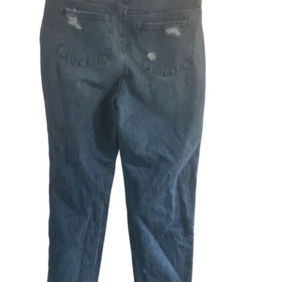 Distressed Blue High Rise Vantage Jeans Women's Size 31 - Picture 9 of 10